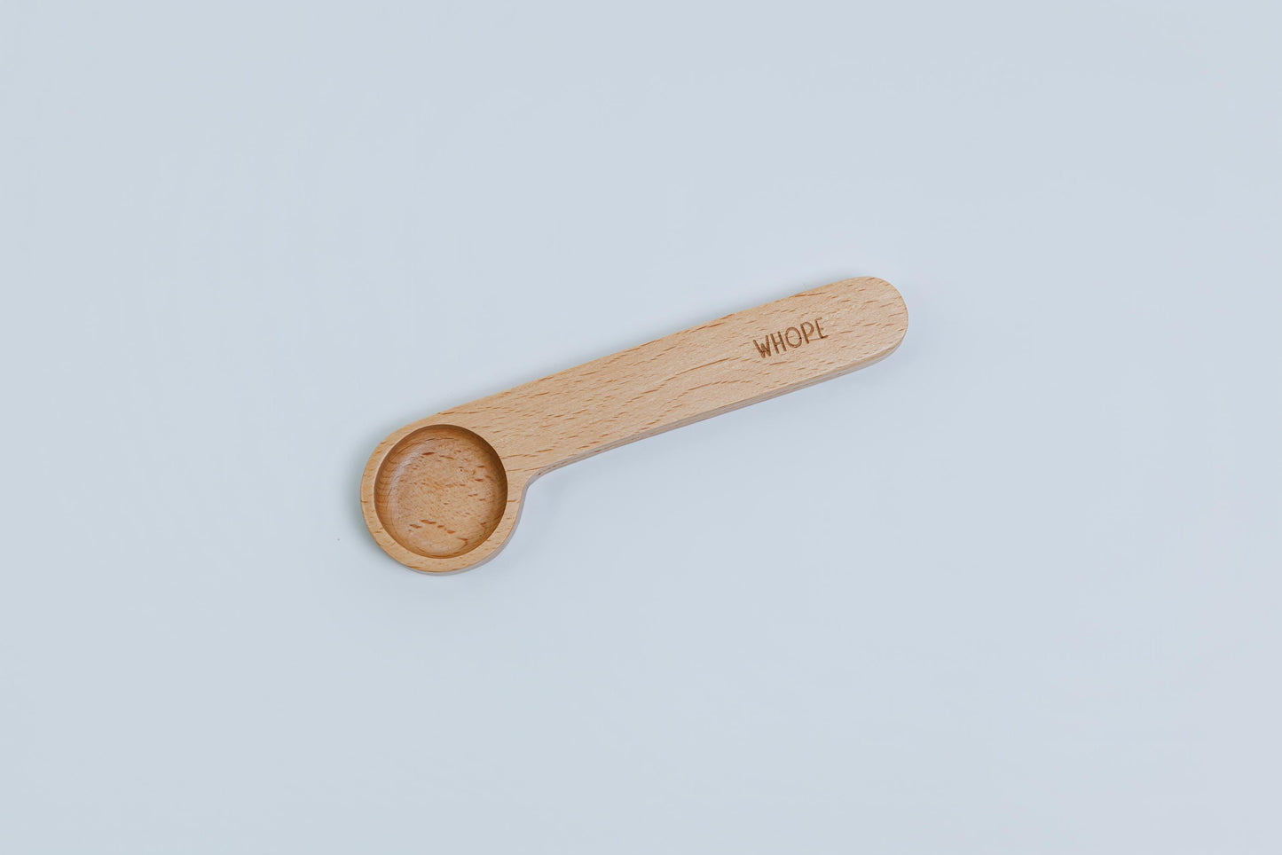 Dual Function Wooden Coffee Scoop and Bag Clip