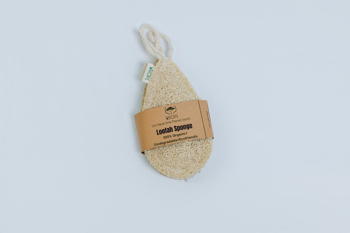 Double Layer Loofah Sponge | 100% Natural Exfoliating Bath Loofah |  Eco Friendly, Compostable