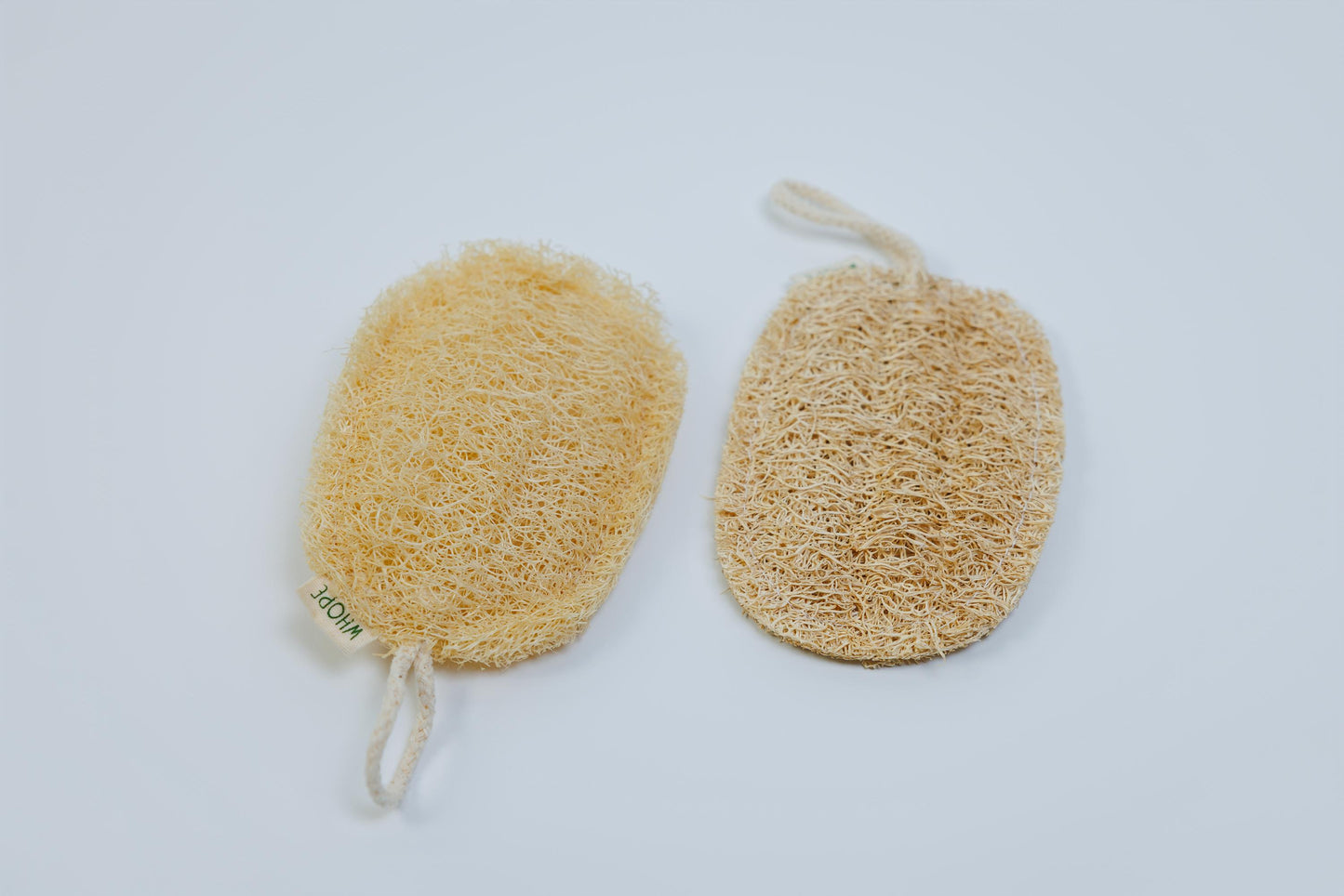 Double Layer Loofah Sponge | 100% Natural Exfoliating Bath Loofah |  Eco Friendly, Compostable