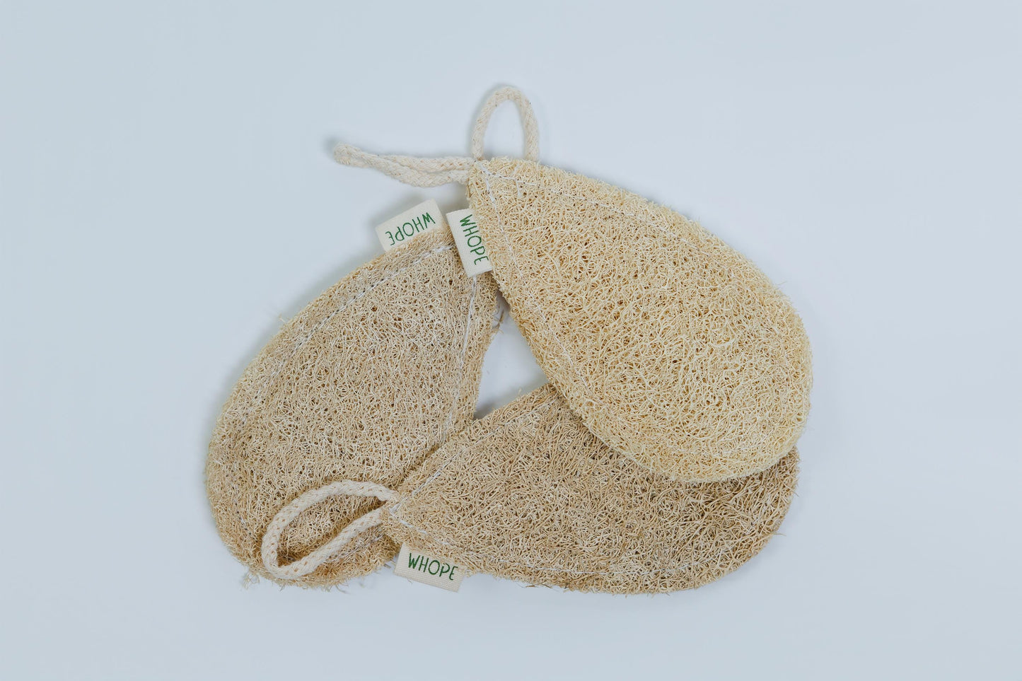 Double Layer Loofah Sponge | 100% Natural Exfoliating Bath Loofah |  Eco Friendly, Compostable