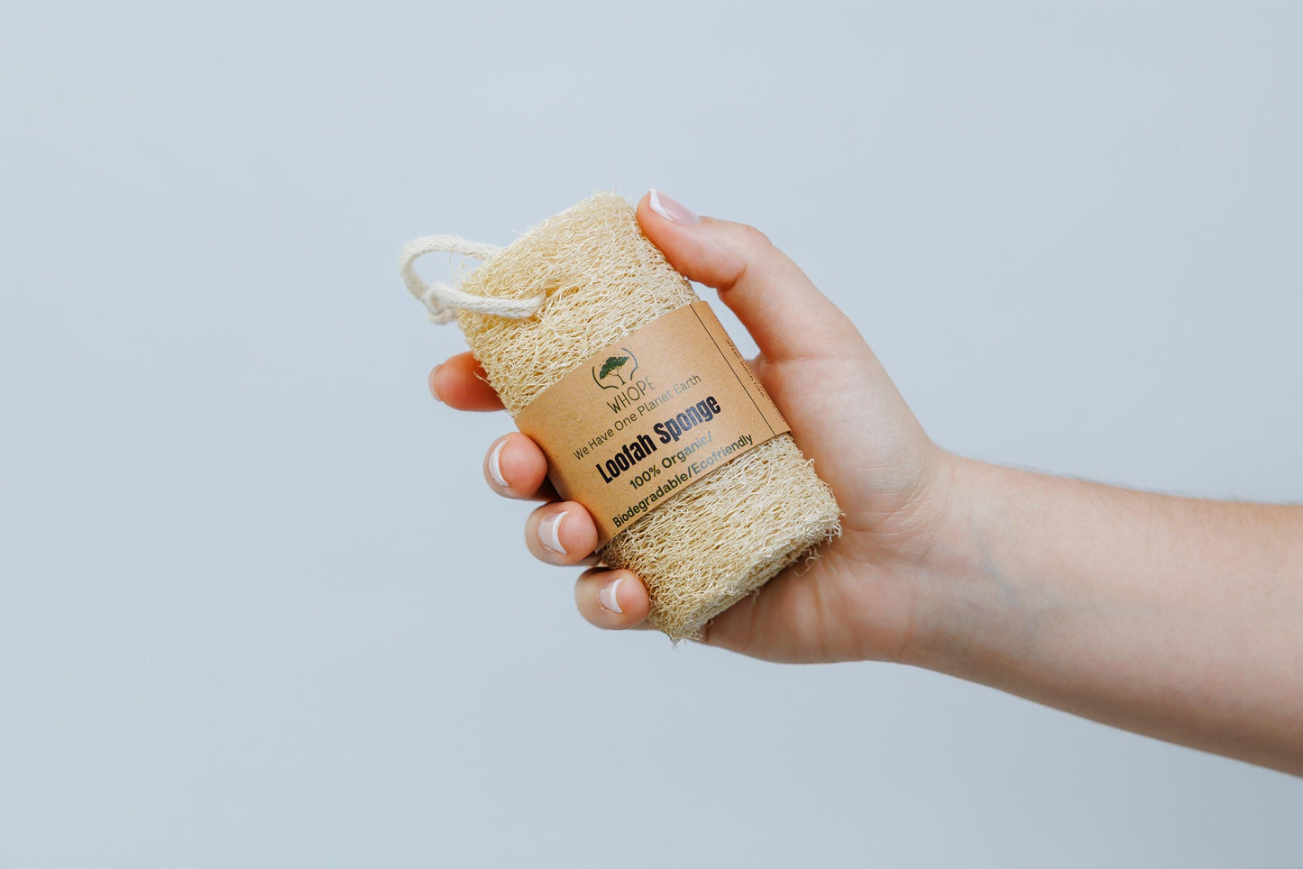 Zero Waste Kitchen & Body Set: Bamboo Soap Dish, Loofah Sponges - Eco-Friendly Gift