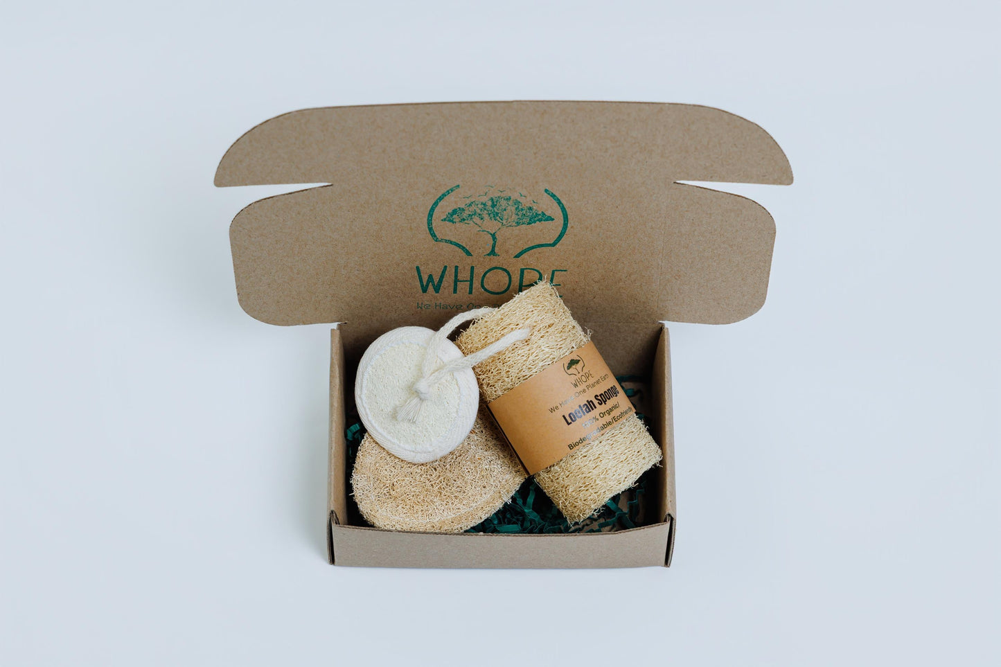 Eco-Friendly Loofah Sponge Set: Natural Exfoliating Face & Body Sponges