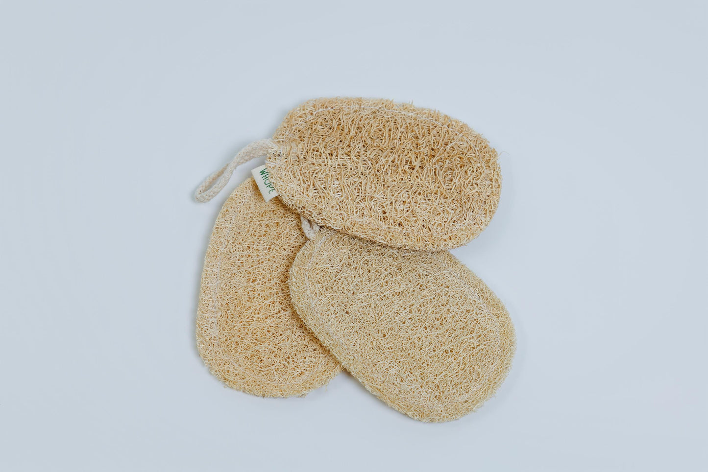 Double Layer Loofah Sponge | 100% Natural Exfoliating Bath Loofah |  Eco Friendly, Compostable