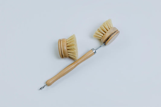 Sisal Dish Brush with Refill Head